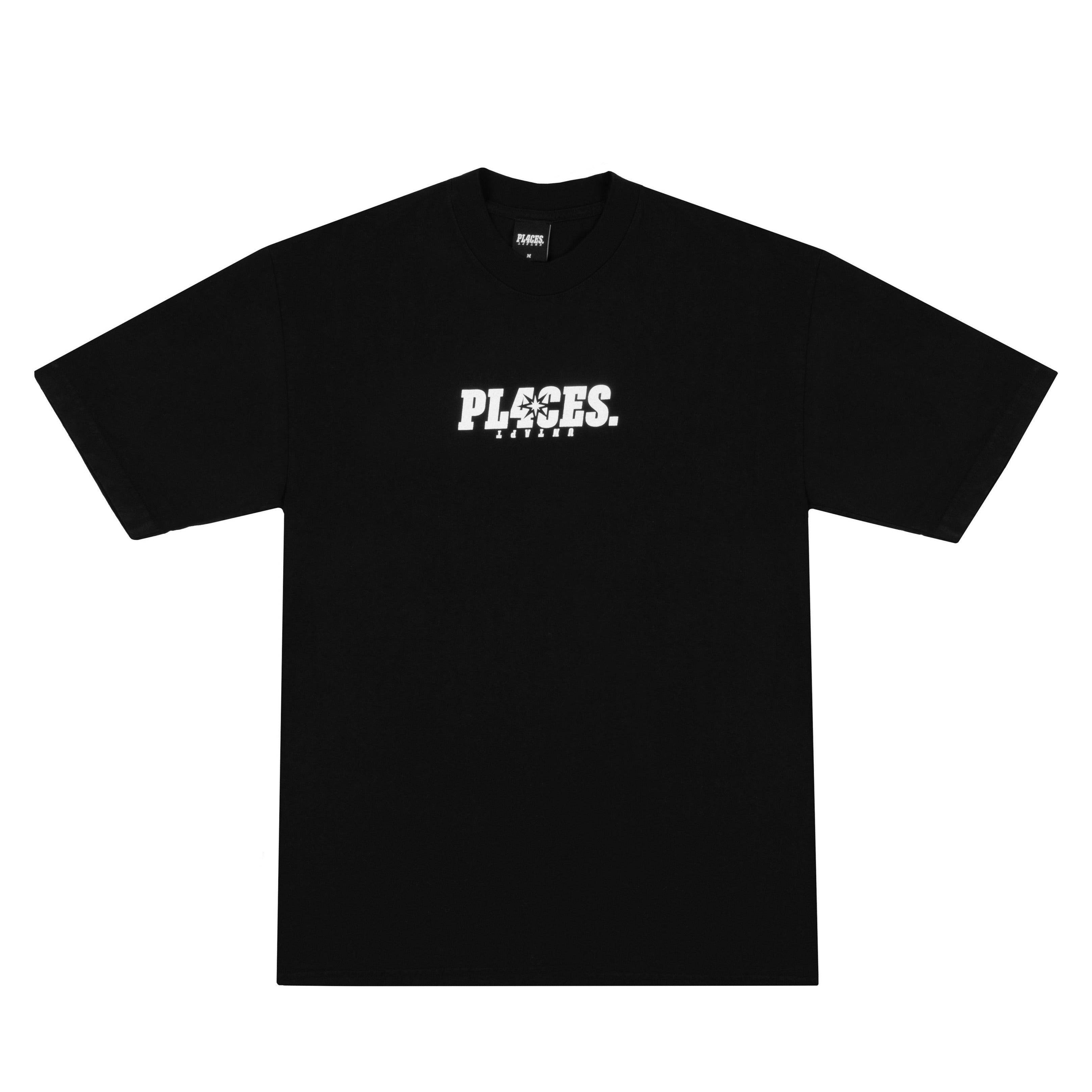 STAR TEE - BLACK – PL4CES.UNTAPT