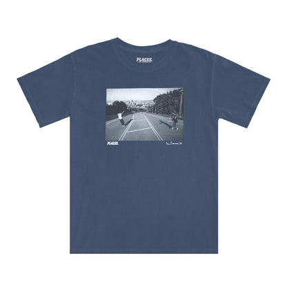 SF HILLBOMB TEE - NAVY