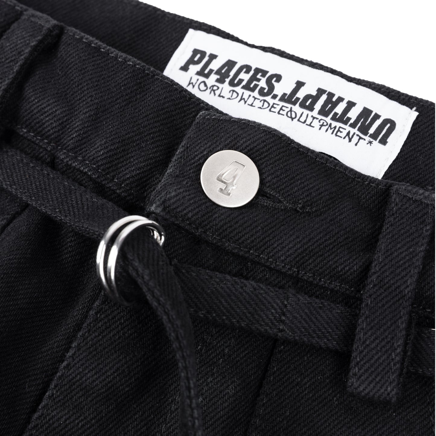 7 POCKET DENIM SHORT - BLACK