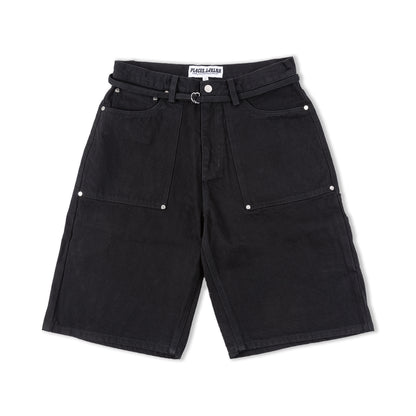 7 POCKET DENIM SHORT - BLACK